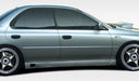 Extreme Dimensions Duraflex I - Design 2 Wide Body Side Skirts Rocker Panels 2 Piece Fits Most Subaru Impreza Models 98 - 01 - 106615 - Subimods.com