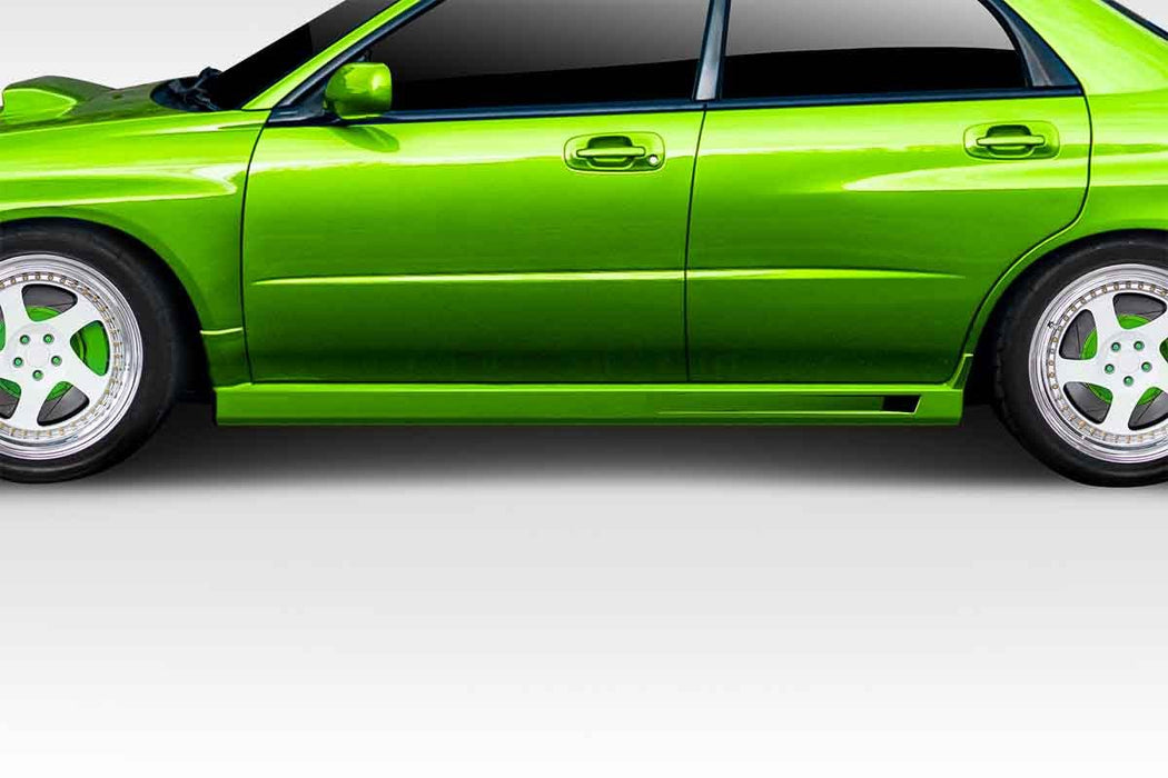 Extreme Dimensions Duraflex M - 1 Side Skirt Rocker Panels 02 - 07 Subaru Impreza WRX STI - Black - 114825 - Subimods.com