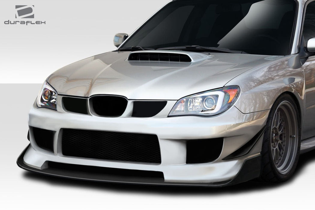 Extreme Dimensions Duraflex M - 1 Sport Front Bumper Cover 4 Piece w/ Canards Fits Most Subaru Impreza Models - 114823 - Subimods.com