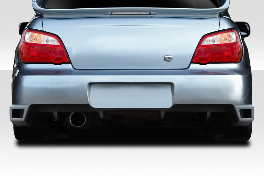 Extreme Dimensions Duraflex M - 1 Sport Rear Bumper Cover 04 - 07 Subaru Impreza WRX STI - 114824 - Subimods.com