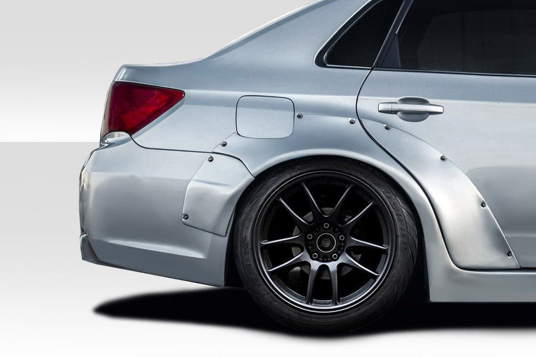 Extreme Dimensions Duraflex Magna Wide Body Rear Fender Flares 11 - 14 Subaru WRX - 117059 - Subimods.com
