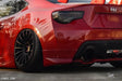 Extreme Dimensions Duraflex Modellista Look Rear Spat Extensions 2 Piece 13 - 21 Subaru BRZ - 112205 - Subimods.com