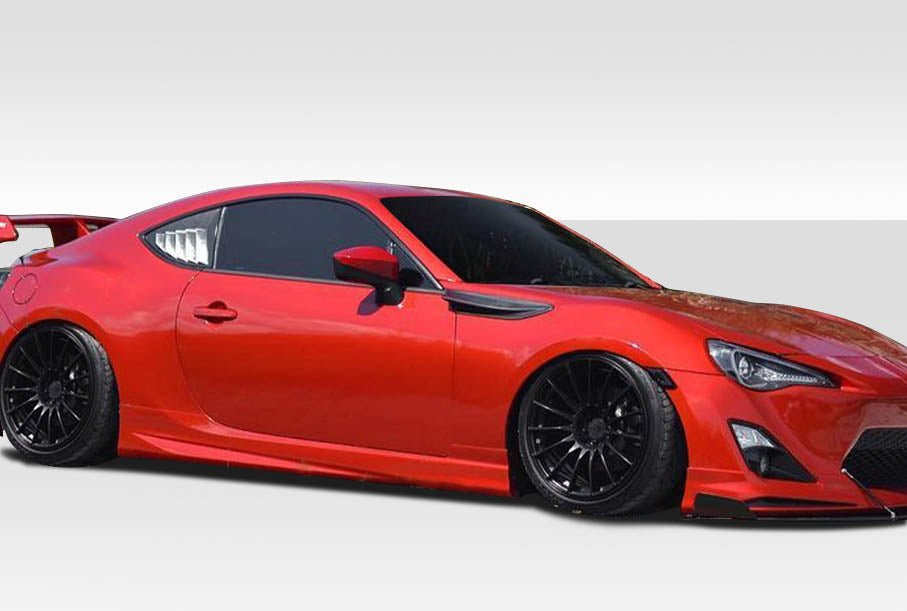 Extreme Dimensions Duraflex Modellista Look Side Skirt Rocker Panels 2 Piece 13 - 21 Subaru BRZ - 112204 - Subimods.com