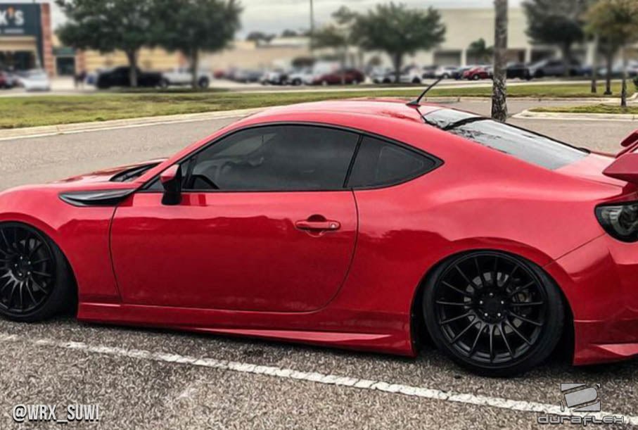 Extreme Dimensions Duraflex Modellista Look Side Skirt Rocker Panels 2 Piece 13 - 21 Subaru BRZ - 112204 - Subimods.com