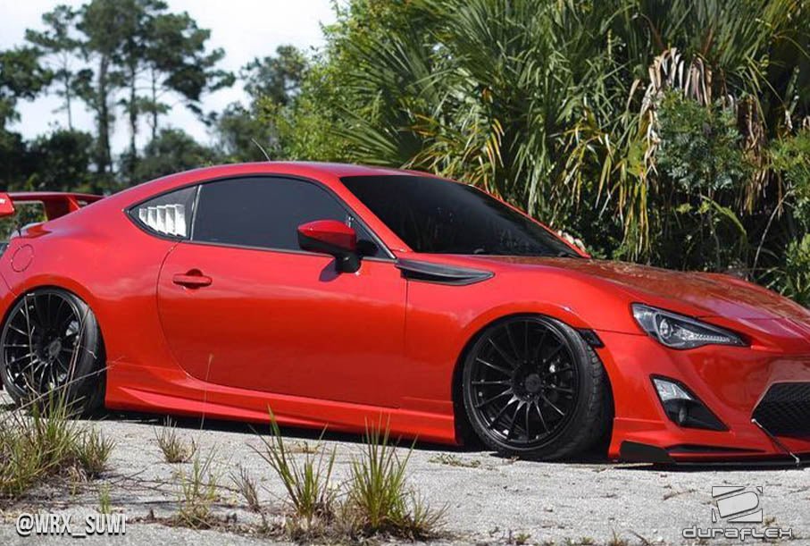 Extreme Dimensions Duraflex Modellista Look Side Skirt Rocker Panels 2 Piece 13 - 21 Subaru BRZ - 112204 - Subimods.com