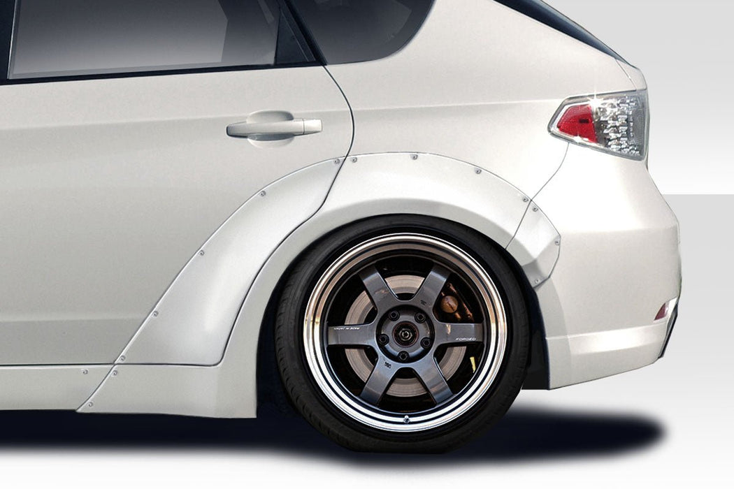 Extreme Dimensions Duraflex MSR Rear Fender Flares 08 - 16 Subaru Impreza - 115507 - Subimods.com
