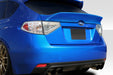 Extreme Dimensions Duraflex MSR Rear Middle Wing Spoiler 08 - 16 Subaru Impreza HB - 115508 - Subimods.com