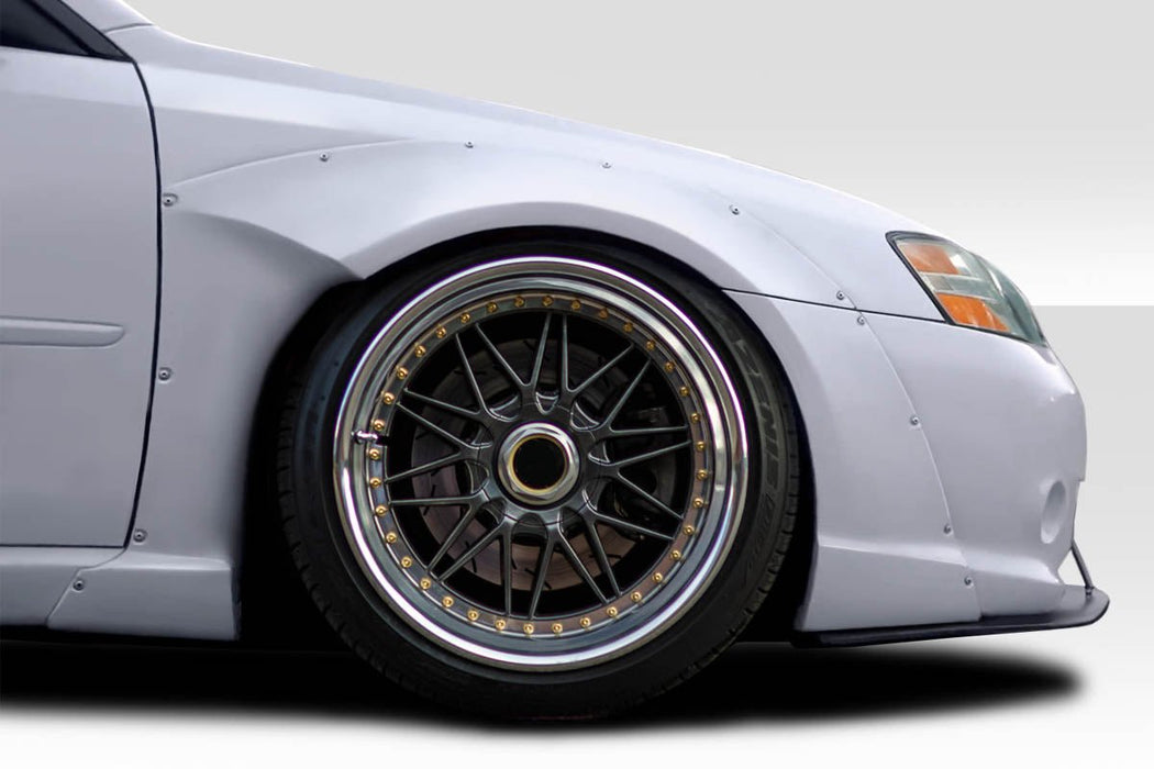 Extreme Dimensions Duraflex MSR Wide Front Fender Flares 05 - 09 Subaru Legacy - 117126 - Subimods.com