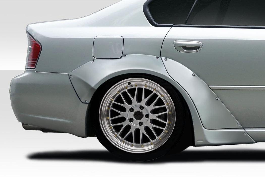 Extreme Dimensions Duraflex MSR Wide Rear Fender Flares 05 - 09 Subaru Legacy - 117127 - Subimods.com