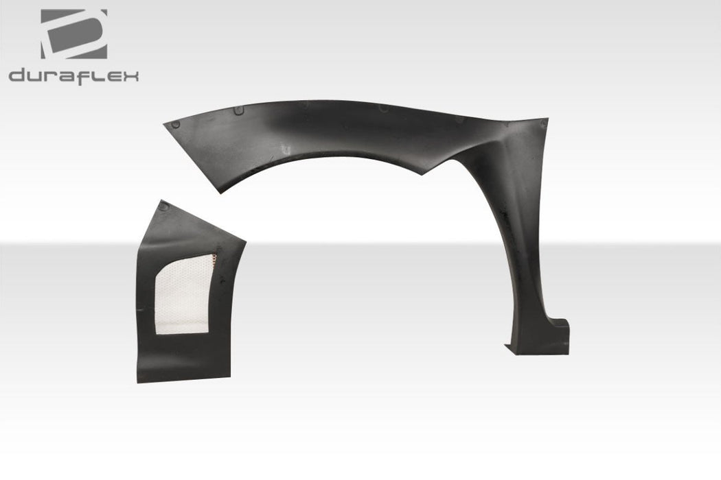 Extreme Dimensions Duraflex MTR Wide Body Front Fender Flares 11 - 14 Subaru WRX STI - Signature Black - 117057 - Subimods.com