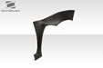 Extreme Dimensions Duraflex MTR Wide Body Front Fender Flares 11 - 14 Subaru WRX STI - Signature Black - 117057 - Subimods.com