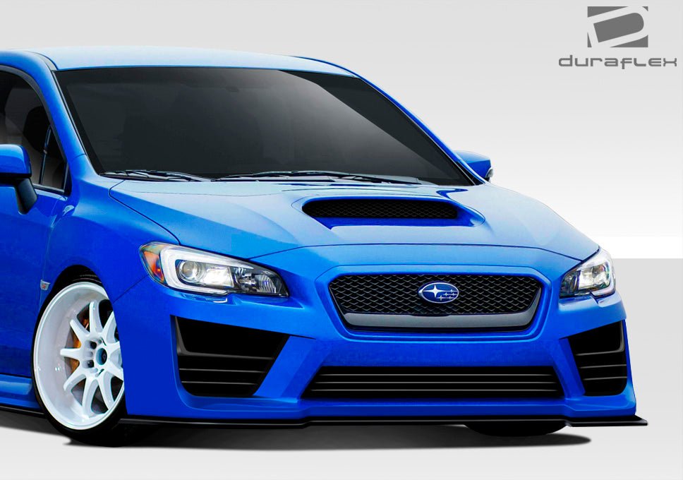 Extreme Dimensions Duraflex NBR Concept Front Splitter 15 - 21 Subaru WRX - 109826 - Subimods.com