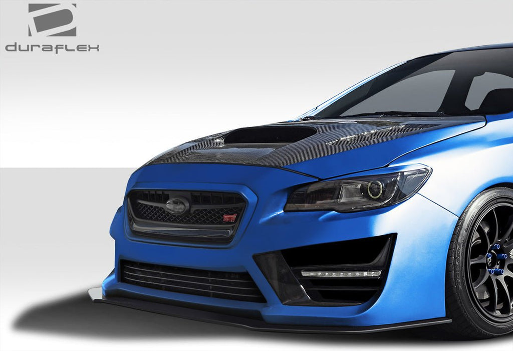 Extreme Dimensions Duraflex NBR Concept Front Splitter 15 - 21 Subaru WRX - 109826 - Subimods.com