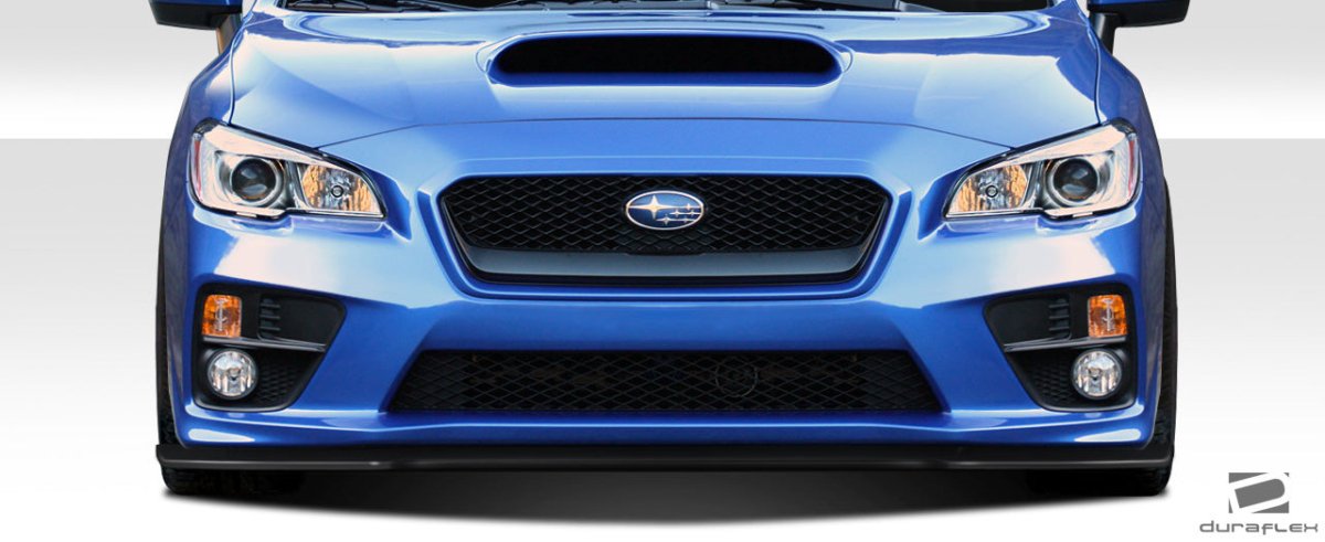 Extreme Dimensions Duraflex NBR Concept Front Splitter 15 - 21 Subaru WRX - 109826 - Subimods.com