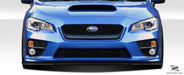 Extreme Dimensions Duraflex NBR Concept Front Splitter 15 - 21 Subaru WRX - 109826 - Subimods.com