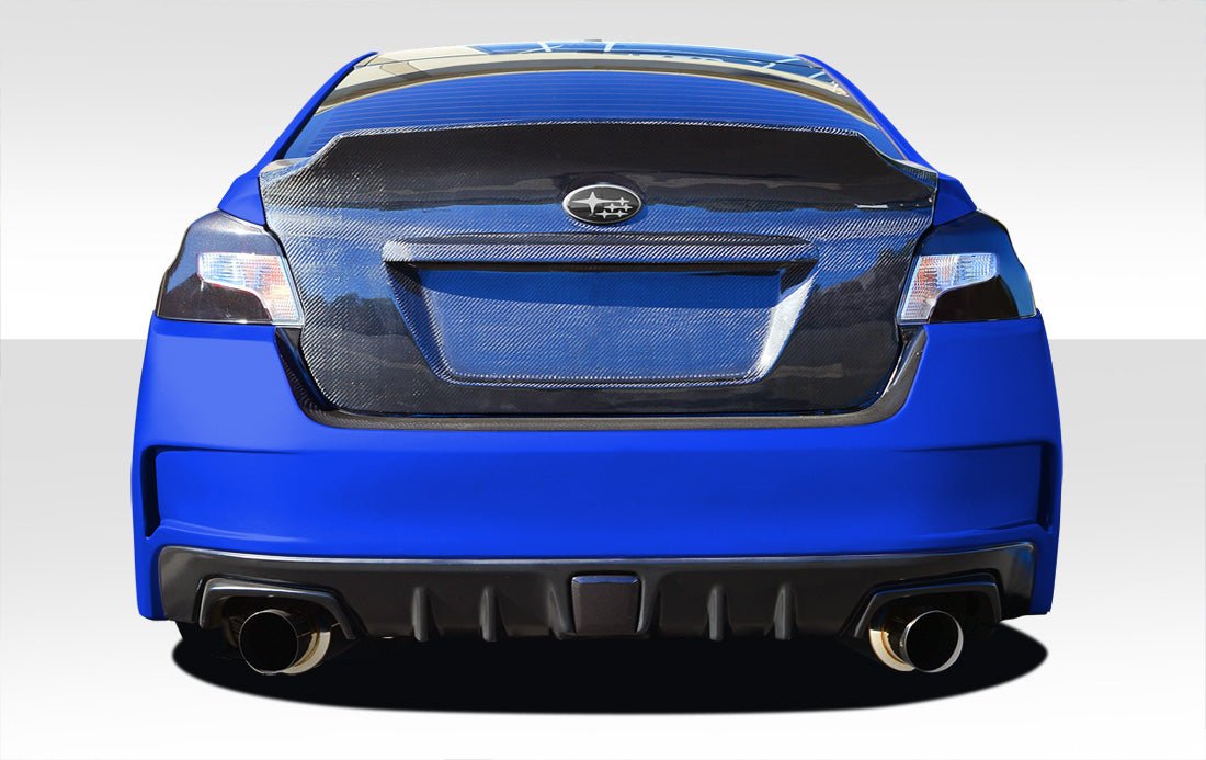 Extreme Dimensions Duraflex NBR Concept Rear Bumper Cover 15 - 21 Subaru WRX - 109823 - Subimods.com