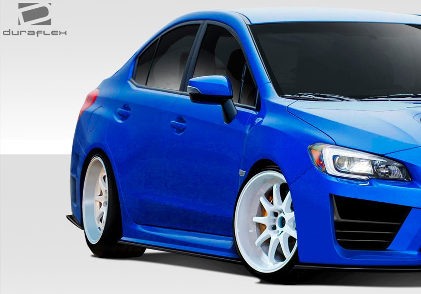 Extreme Dimensions Duraflex NBR Concept Side Splitters 15 - 21 Subaru WRX - 109827 - Subimods.com