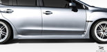 Extreme Dimensions Duraflex NBR Concept Side Splitters 15 - 21 Subaru WRX - 109827 - Subimods.com