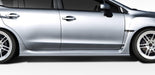 Extreme Dimensions Duraflex NBR Concept Side Splitters 15 - 21 Subaru WRX - 109827 - Subimods.com