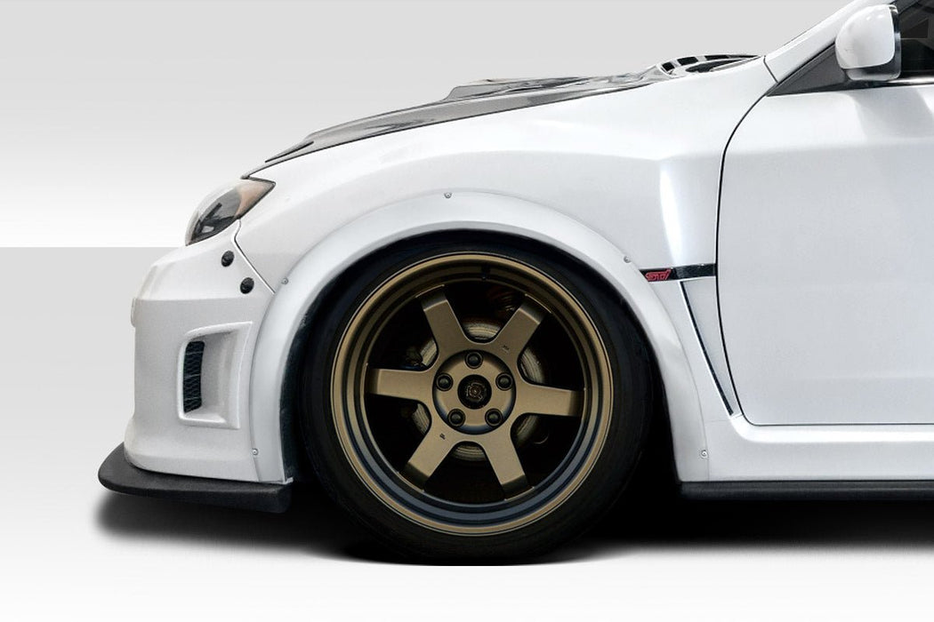 Extreme Dimensions Duraflex Rally Front Fender Flares 11 - 14 Subaru WRX - 117041 - Subimods.com