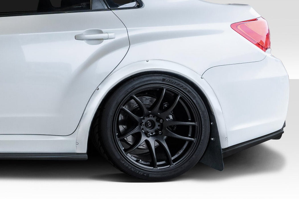 Extreme Dimensions Duraflex Rally Rear Fender Flares 11 - 14 Subaru WRX - 117042 - Subimods.com