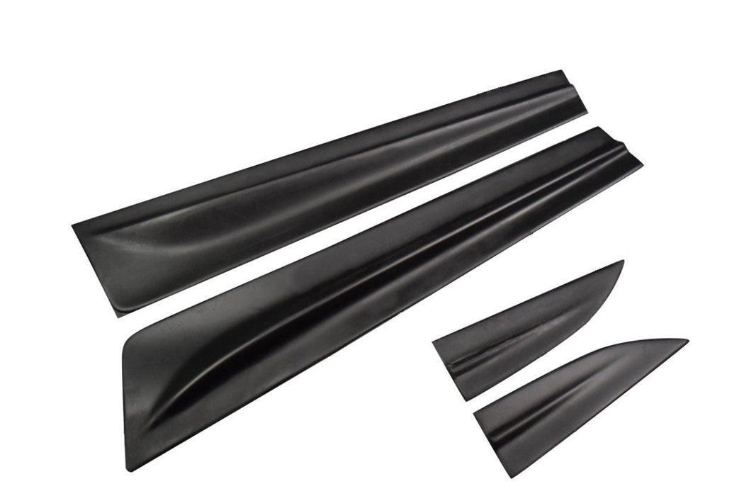 Extreme Dimensions Duraflex Reva Rear Door Canards 02 - 07 Subaru Impreza WRX STI 4DR - 118696 - Subimods.com