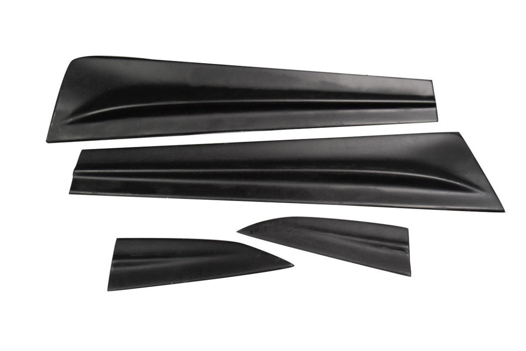 Extreme Dimensions Duraflex Reva Rear Door Canards 02 - 07 Subaru Impreza WRX STI 4DR - 118696 - Subimods.com