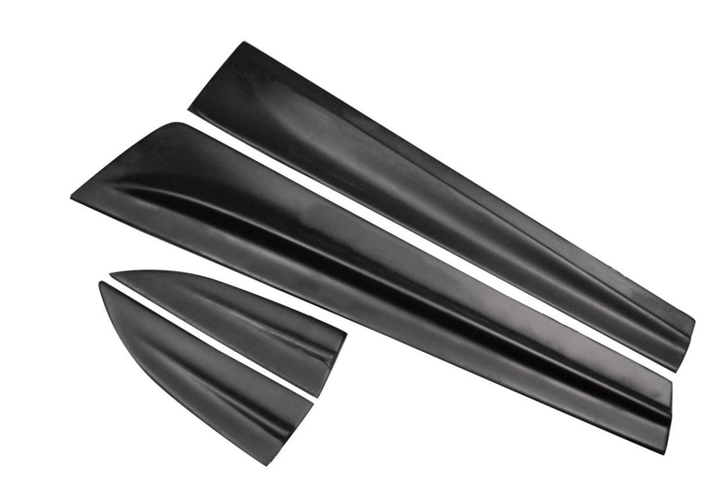 Extreme Dimensions Duraflex Reva Rear Door Canards 02 - 07 Subaru Impreza WRX STI 4DR - 118696 - Subimods.com