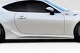 Extreme Dimensions Duraflex S - Look Side Skirts Fits Most Subaru Models - 117221 - Subimods.com