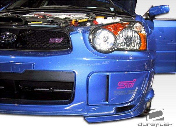 Extreme Dimensions Duraflex STI Look Front Bumper Cover 1 - Piece Fits Most Subaru Impreza Models - 103186 - Subimods.com