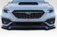 Extreme Dimensions Duraflex STI Look Front Lip Spoiler Air Dam 22 - 24 Subaru WRX - Black - 118626 - Subimods.com