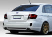 Extreme Dimensions Duraflex STI Look Rear Bumper Cover Fits Most Subaru Impreza Models - 108759 - Subimods.com