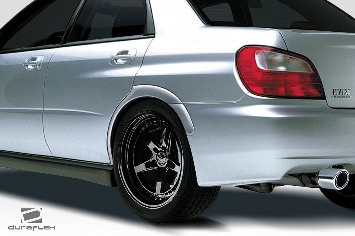 Extreme Dimensions Duraflex STI Look Rear Fender Flares 02-07 Subaru ...