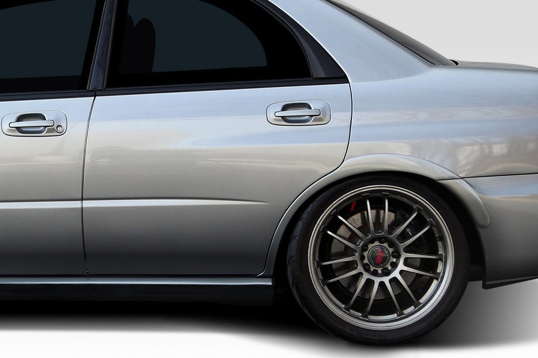 Extreme Dimensions Duraflex STI Look Rear Fender Flares 02 - 07 Subaru Impreza WRX STI 4DR - 115335 - Subimods.com