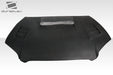 Extreme Dimensions Duraflex TS - 1 Hood 04 - 07 Subaru Impreza WRX STI - 114020 - Subimods.com