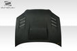 Extreme Dimensions Duraflex TS - 1 Hood 04 - 07 Subaru Impreza WRX STI - 114020 - Subimods.com