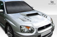 Extreme Dimensions Duraflex TS - 1 Hood 04 - 07 Subaru Impreza WRX STI - 114020 - Subimods.com