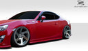 Extreme Dimensions Duraflex V - Speed Side Skirts Rocker Panels 13 - 21 Subaru BRZ - Black - 112060 - Subimods.com