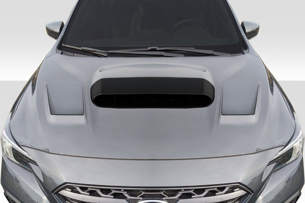 Extreme Dimensions Duraflex Vorin Hood 22 - 24 Subaru WRX - Black - 118736 - Subimods.com