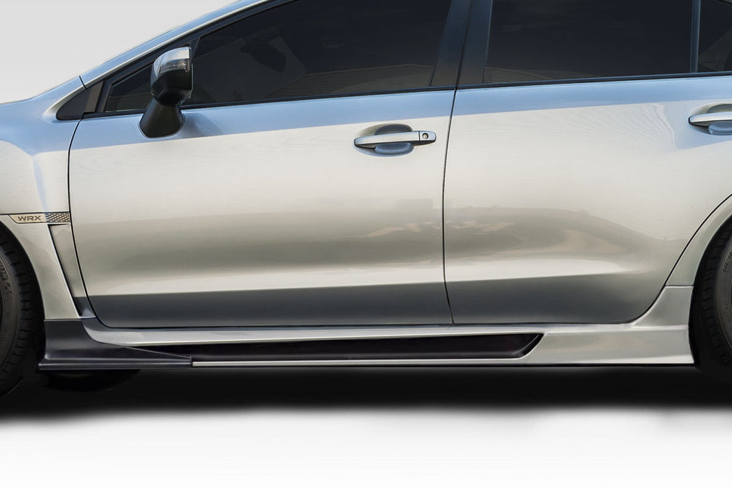 Extreme Dimensions Duraflex VR - S Side Skirt Rocker Panels 15 - 21 Subaru WRX - 118328 - Subimods.com