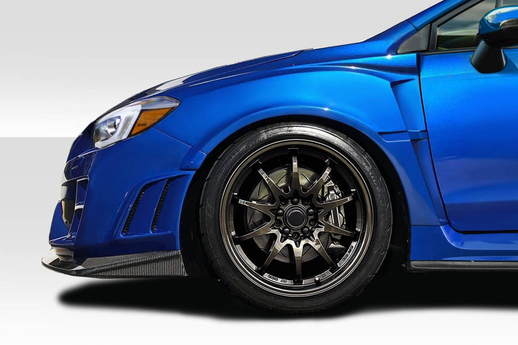 Extreme Dimensions Duraflex VRS Front Fenders 15 - 21 Subaru WRX - 116327 - Subimods.com
