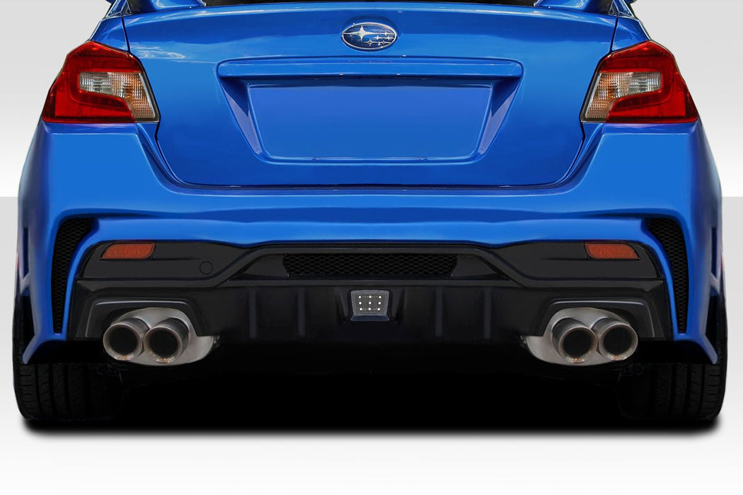 Extreme Dimensions Duraflex VRS Rear Bumper Cover 15 - 21 Subaru WRX - 116706 - Subimods.com