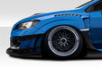 Extreme Dimensions Duraflex VRS Wide Body Front Fenders 15 - 21 Subaru WRX - 116960 - Subimods.com