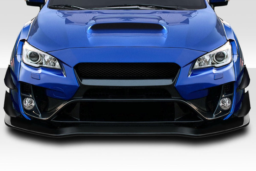Extreme Dimensions Duraflex VRS Wide Body Front Lip Under Spoiler 15 - 21 Subaru WRX - 116958 - Subimods.com
