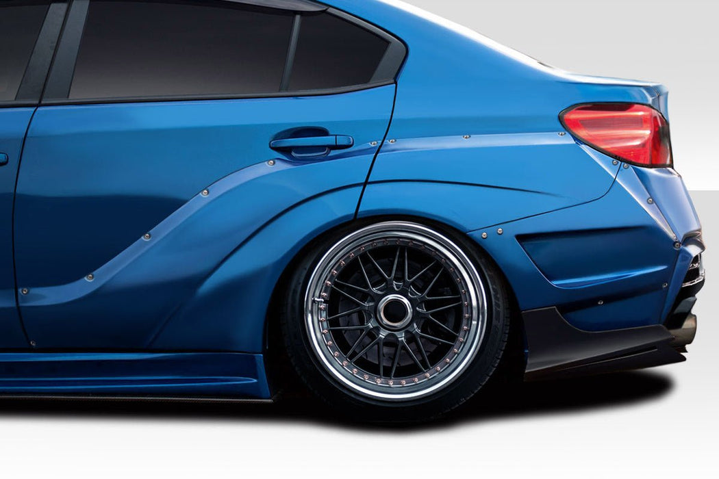 Extreme Dimensions Duraflex VRS Wide Body Rear Fender Flares 15 - 21 Subaru WRX - 116964 - Subimods.com