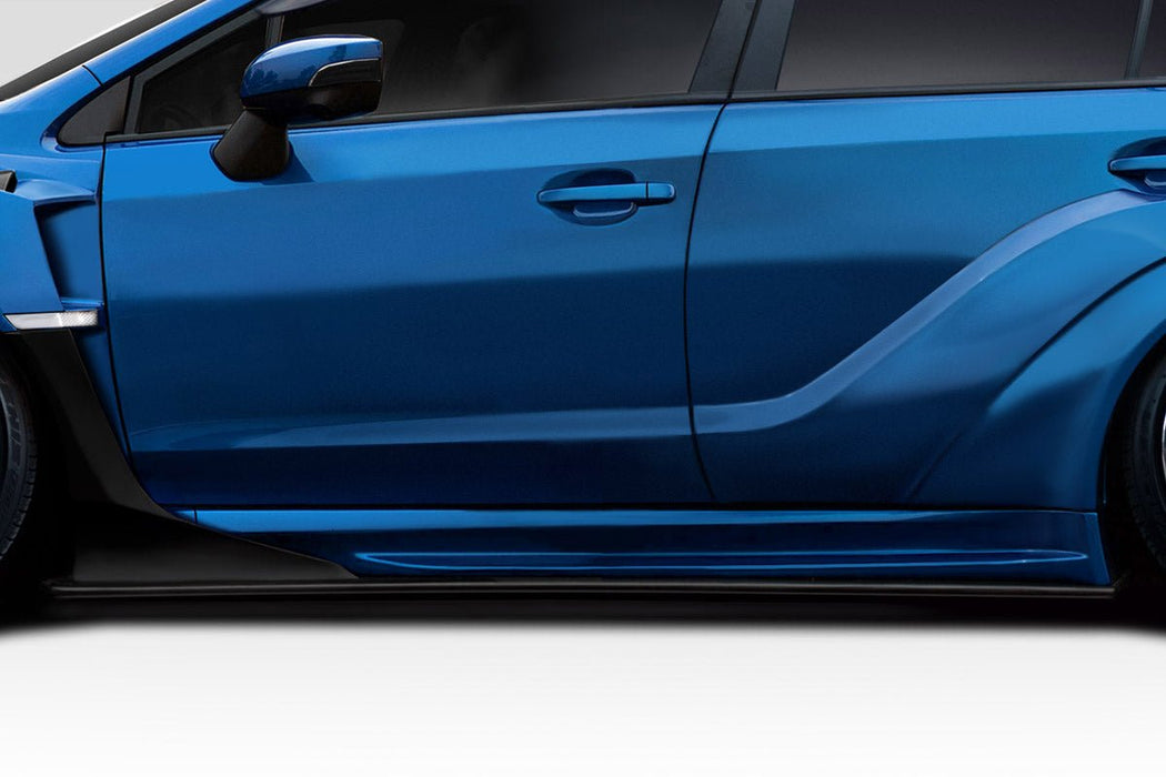 Extreme Dimensions Duraflex VRS Wide Body Side Skirt Rocker Panels 15 - 21 Subaru WRX - 116962 - Subimods.com