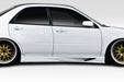Extreme Dimensions Duraflex VT - X Side Skirts Rocker Panels 02 - 07 Subaru Impreza WRX STI - 114930 - Subimods.com