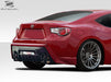 Extreme Dimensions Duraflex W - 1 Rear Bumper Cover 13 - 21 Subaru BRZ - Black - 109970 - Subimods.com