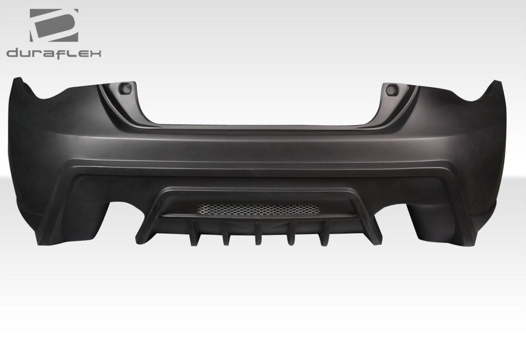 Extreme Dimensions Duraflex W - 1 Rear Bumper Cover 13 - 21 Subaru BRZ - Black - 109970 - Subimods.com