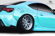 Extreme Dimensions Duraflex Wide Body GT500 V3 Rear Fender Flares 13 - 21 Subaru BRZ - Black - 114482 - Subimods.com
